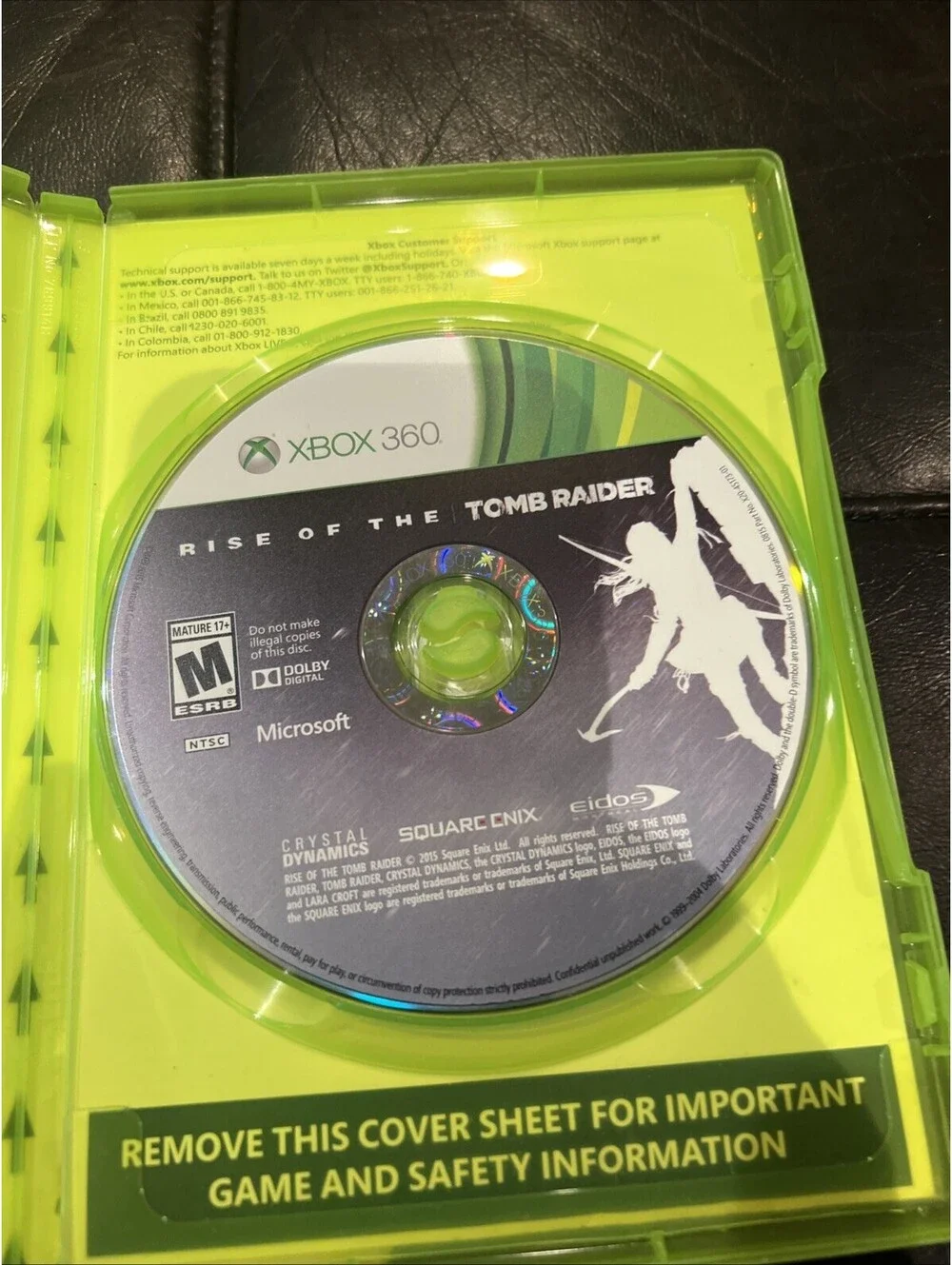 Rise of the Tomb Raider (Microsoft Xbox 360, 2015) Tested-Works